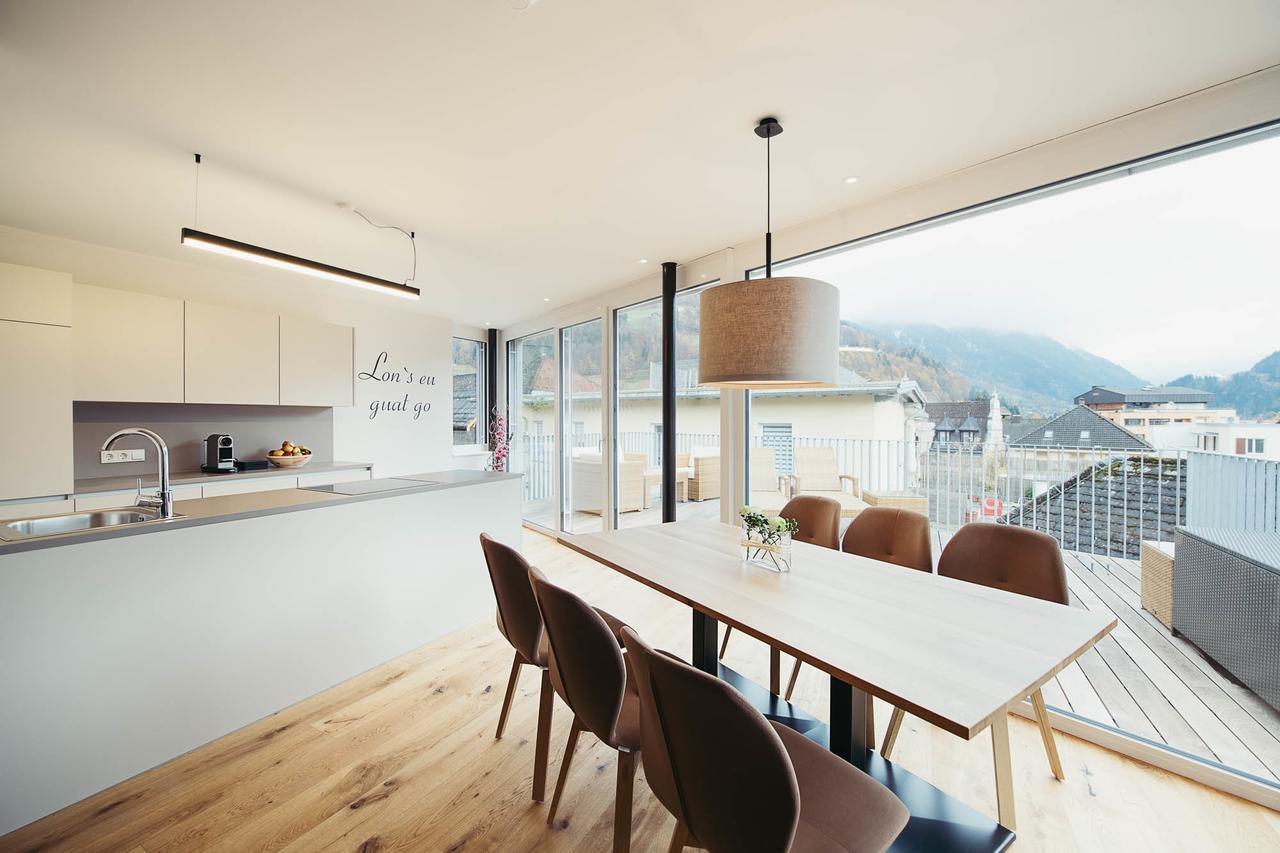 Adler Alpen Apartments Schruns Exteriör bild