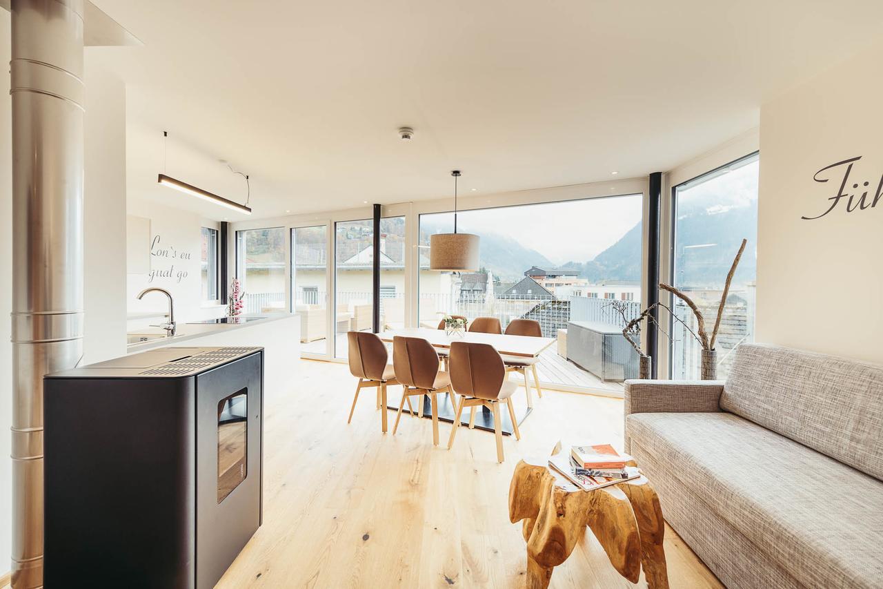 Adler Alpen Apartments Schruns Exteriör bild